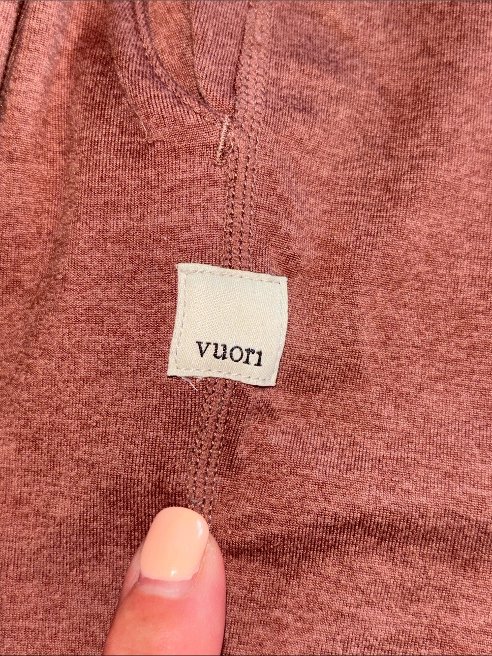 Vuori Women's Rust Red Performance Jogger in Dreamknit Lounge Pants Size Small - Picture 6 of 6